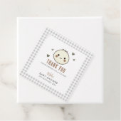 私たちの小さな餃子男女兼用の赤ちゃんシャワー フェイバータグ (インサイチュ)