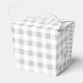 私たちの小さな餃子男女兼用の赤ちゃんシャワー フェイバーボックス (裏面サイド)