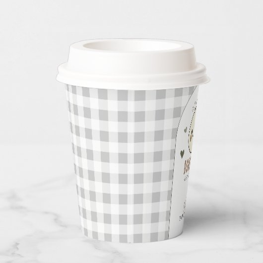 私たちの小さな餃子男女兼用の赤ちゃんシャワー 紙コップ