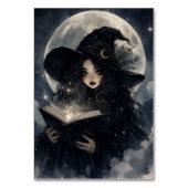 私たちの小さな魔女が2歳になりました || テーブルナンバー (裏面)