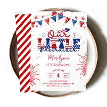 私たちの小さなfirecrcker 1st誕生日パーティー