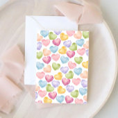 私たちの小さなSweetheart バースデー ハート型の会話 招待状