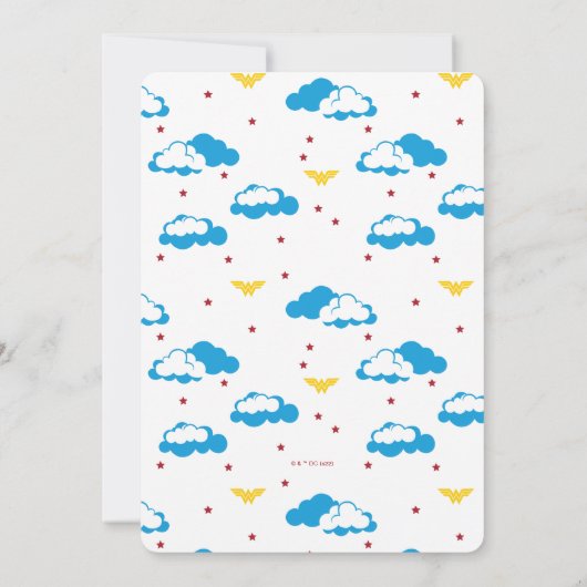 私たちの小疑問に思女の女の子の誕生日招待状 招待状 (裏面)