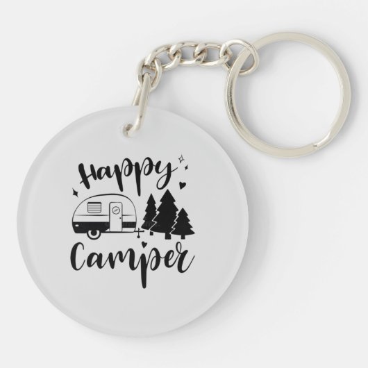 私たちの幸せな場所キャンピングトレーラー キーホルダー (裏面)