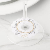 私たちの幸せな未来 ワイングラスタグ (クローズアップ)