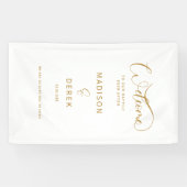 私たちの幸せな永遠の後へようこそ! 横断幕 (横)