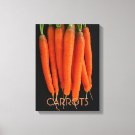 私たちの庭からニンジン キャンバスプリント