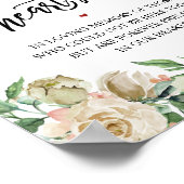 私たちの心に永遠に残る追悼の看板 ポスター (角)