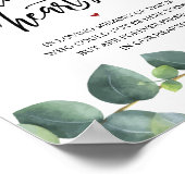 私たちの心に永遠に残る 故人追悼プレート ポスター (角)