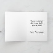 私たちの忘れ記念結婚カードは無かった カード (内部)