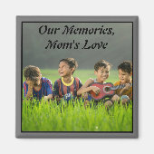 私たちの思い出、母の愛の磁石 マグネット (正面)