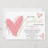 『私たちの恋人のドライブバイベビーシャワー』 招待状 (正面)