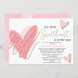 『私たちの恋人のドライブバイベビーシャワー』 招待状