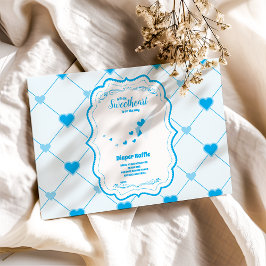 私たちの恋人ブルーバレンタインダイアパーラッフル エンクロージャーカード