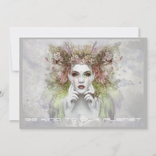 私たちの惑星に親切になる – Mother Earth Day Gaia (正面)