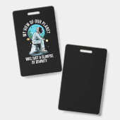 私たちの惑星の宇宙飛行士見解 バッジ (正面＆裏面)