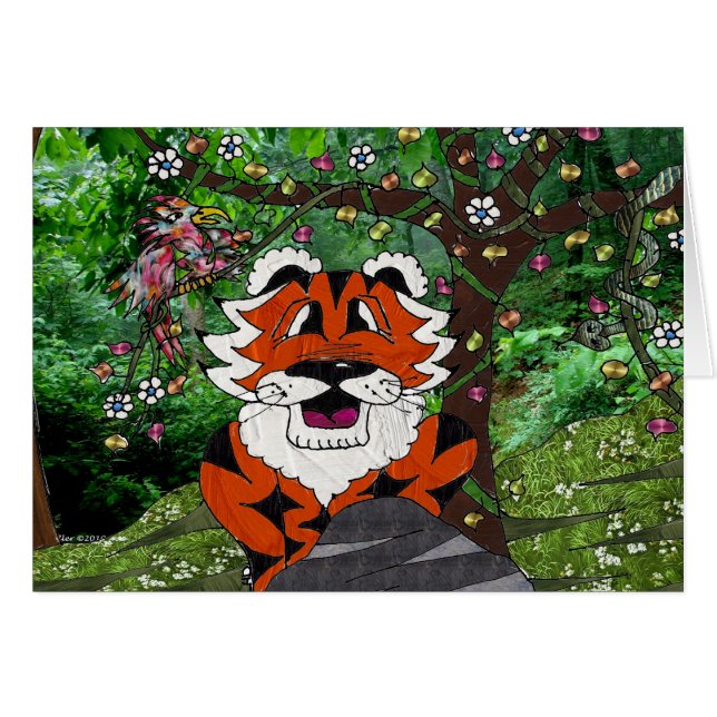 私たちの惑星エコチームTgrrタイガーのアパレルギフトをハイキング (正面横)