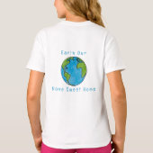 私たちの愛しい地球 Tシャツ (裏面)