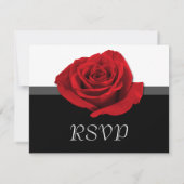私たちの愛のバラ結婚~さんの返信/ RSVPカード (裏面)