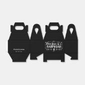 私たちの愛はおとぎ話のカスタム結婚式の好意 フェイバーボックス (折り畳みなし)