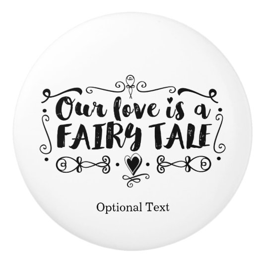 私たちの愛はおとぎ話のホワイトベッドルームドレッサー セラミックノブ (正面)