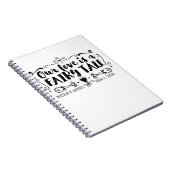 私たちの愛はおとぎ話カスタムウェディングゲストブック ノートブック (右側)