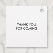 私たちの愛はポップコーンラベル結婚の フェイバータグ (裏面)