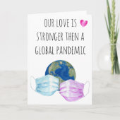 私たちの愛は世界の世界的流行よりも強い カード (正面)