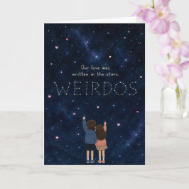 私たちの愛は星に書かれている カード