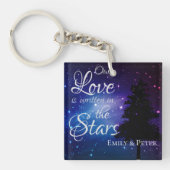 私たちの愛は書星の夜の空の名前にある キーホルダー (正面)