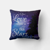 私たちの愛は書星の夜の空の名前にある クッション (裏面)