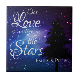 私たちの愛は書星の夜の空の名前にある タイル