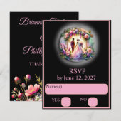 私たちの愛は月よりも明るい - 返信 (正面/裏面)