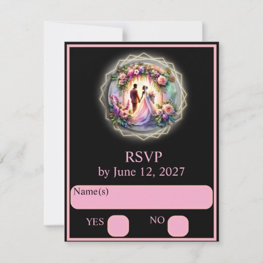 私たちの愛は月より明るい RSVP (正面)