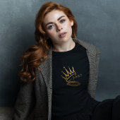 私たちの救い主クリスチャンの女性のブラッククリスマス Tシャツ