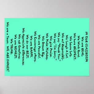 私たちの教室 ポスター