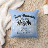私たちの文字を盗んだ小さな人間を変えるハート クッション (ブランケット)