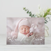 私たちの新しいラブスクリプト4写真誕生 案内状 (スタンド正面)