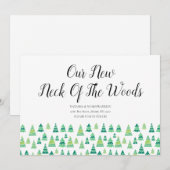 私たちの新しい住まい ツリー 新しい家の住所 (正面/裏面)