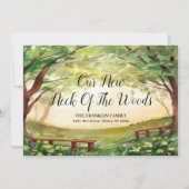 私たちの新しい住まい 新しい住所のお知らせ (正面)