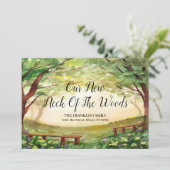 私たちの新しい住まい 新しい住所のお知らせ (スタンド正面)