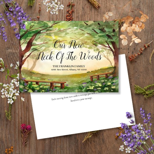 私たちの新しい住まい 新しい住所のお知らせ