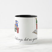 私たちの日用パンマシュー6:11 マグカップ (中央)