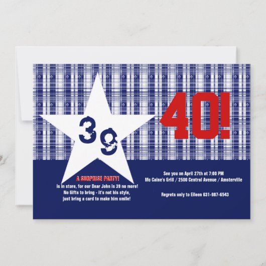 私たちの星誕生日パーティーの招待 招待状 (正面)