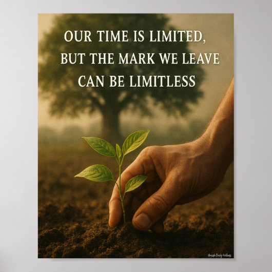 私たちの時間とマーク私たち離れは ポスター (正面)