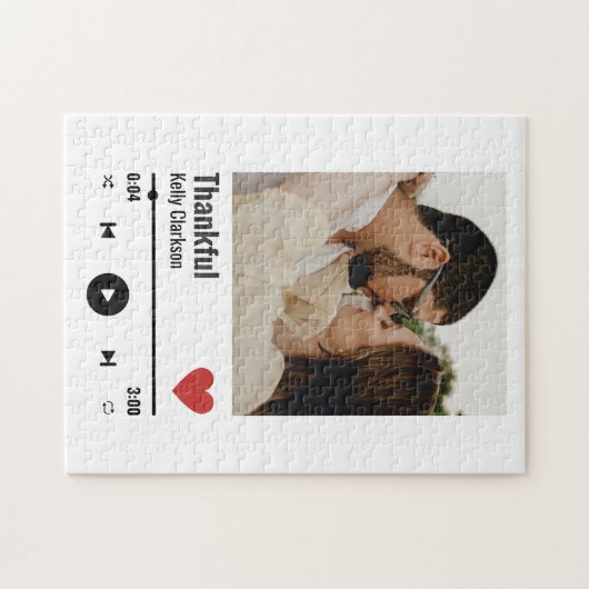 私たちの曲のカスタムはカップル音楽記念日を台無し ジグソーパズル (横)