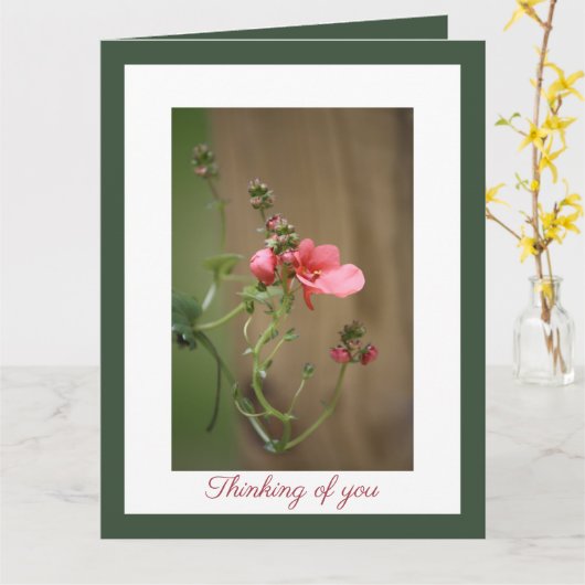 私たちの最も深い悔やみや弔慰 カード (黄色い花)