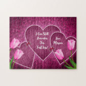 私たちの最初のキスまたはテキストを覚えている ジグソーパズル (横)