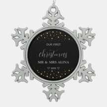 私たちの最初のクリスマスの結婚