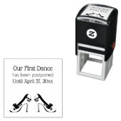 私たちの最初のダンスは延期された靴ファンシーだ セルフインキングスタンプ (インサイチュ)